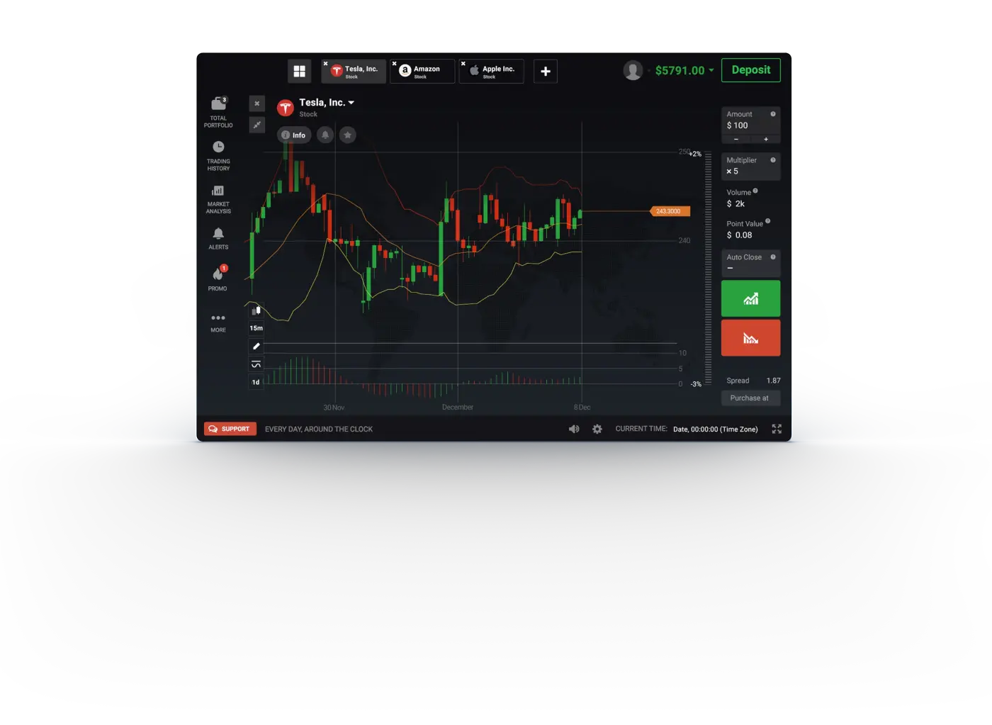 OptimaTrades preview black