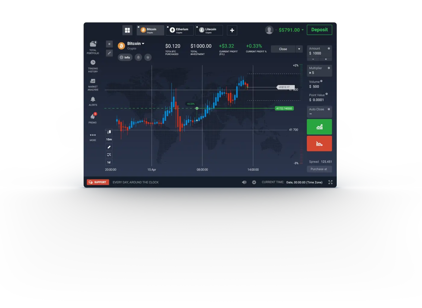 OptimaTrades preview blue